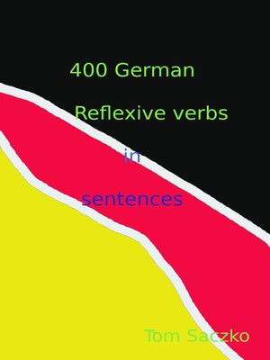 cover image of 400 German reflexive verbs for all learners